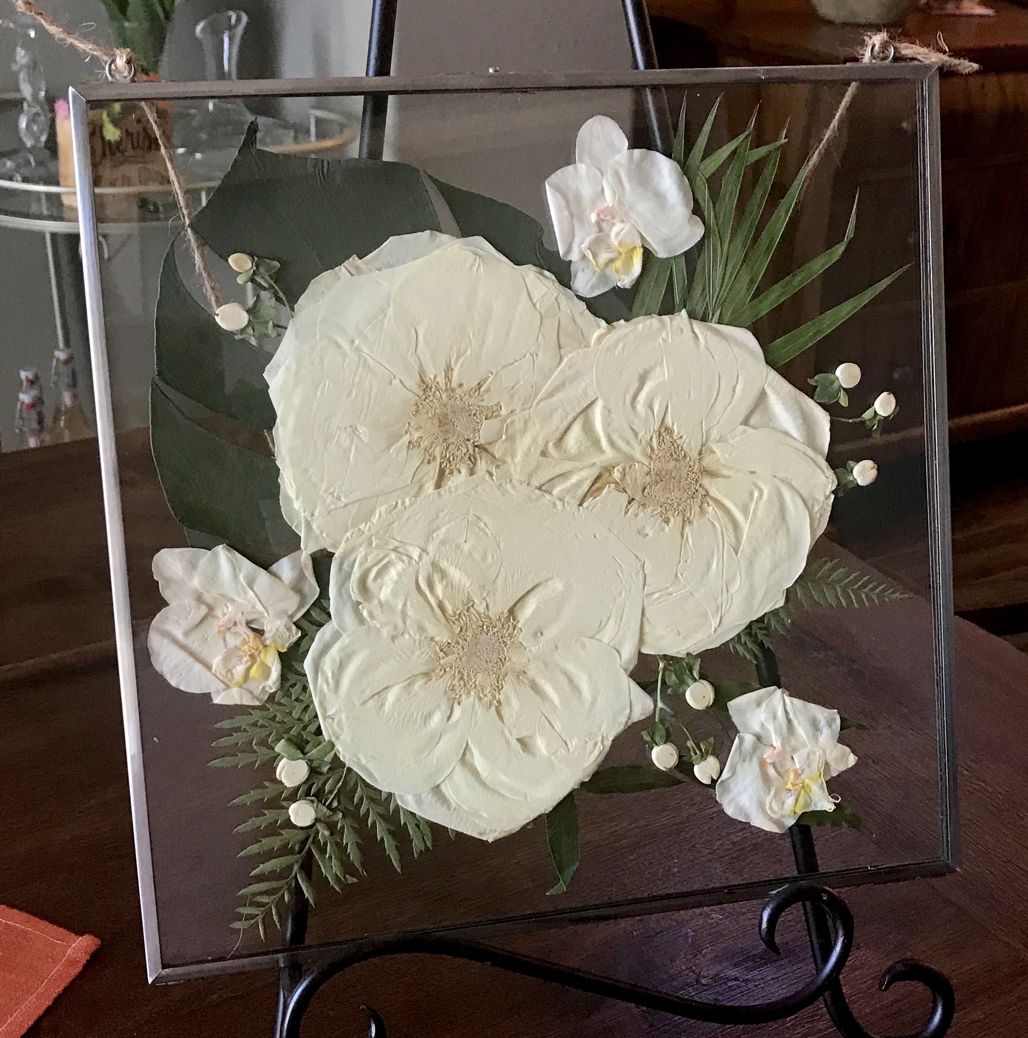 Wedding flower preservation