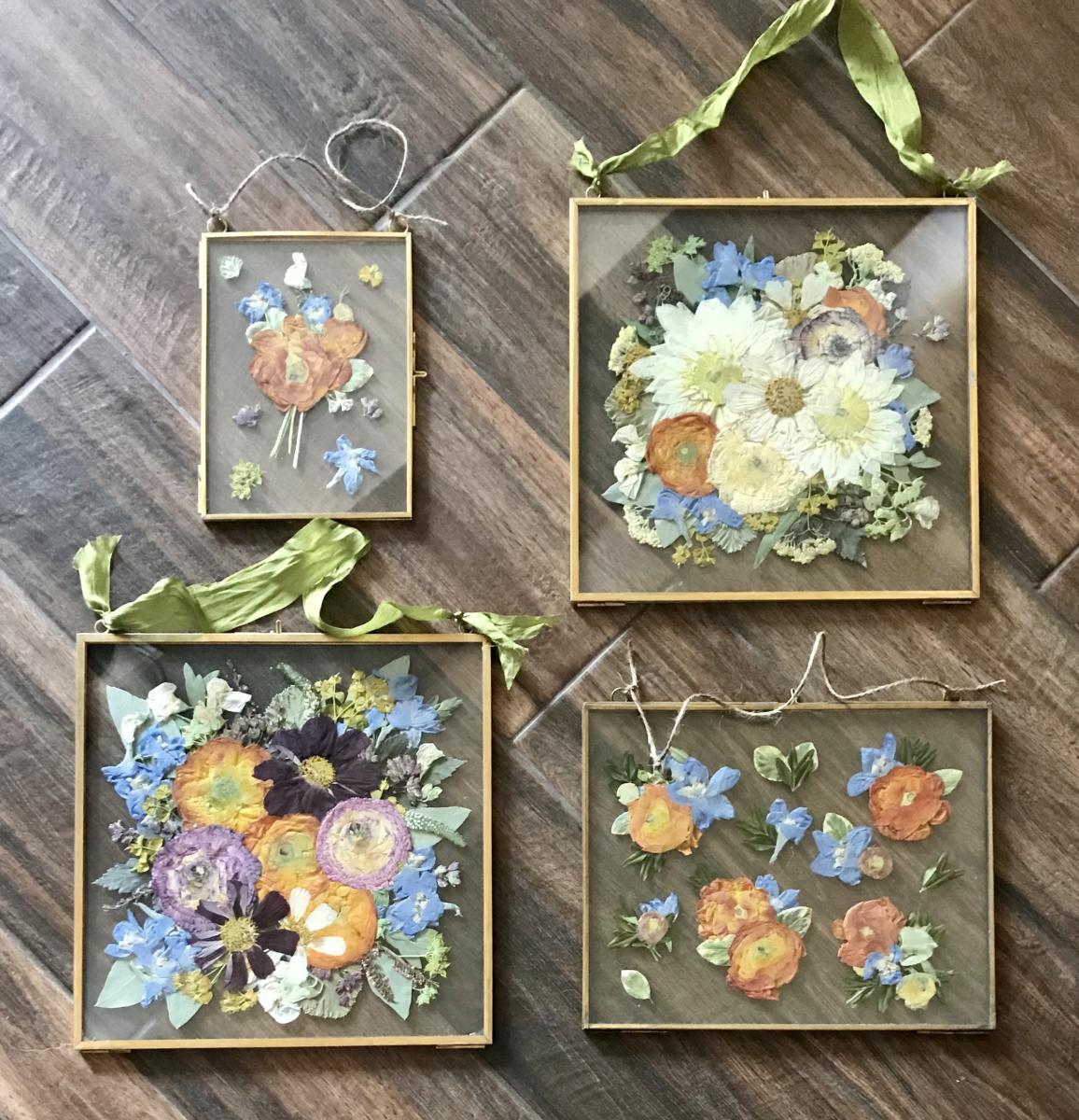 Floral preservation art